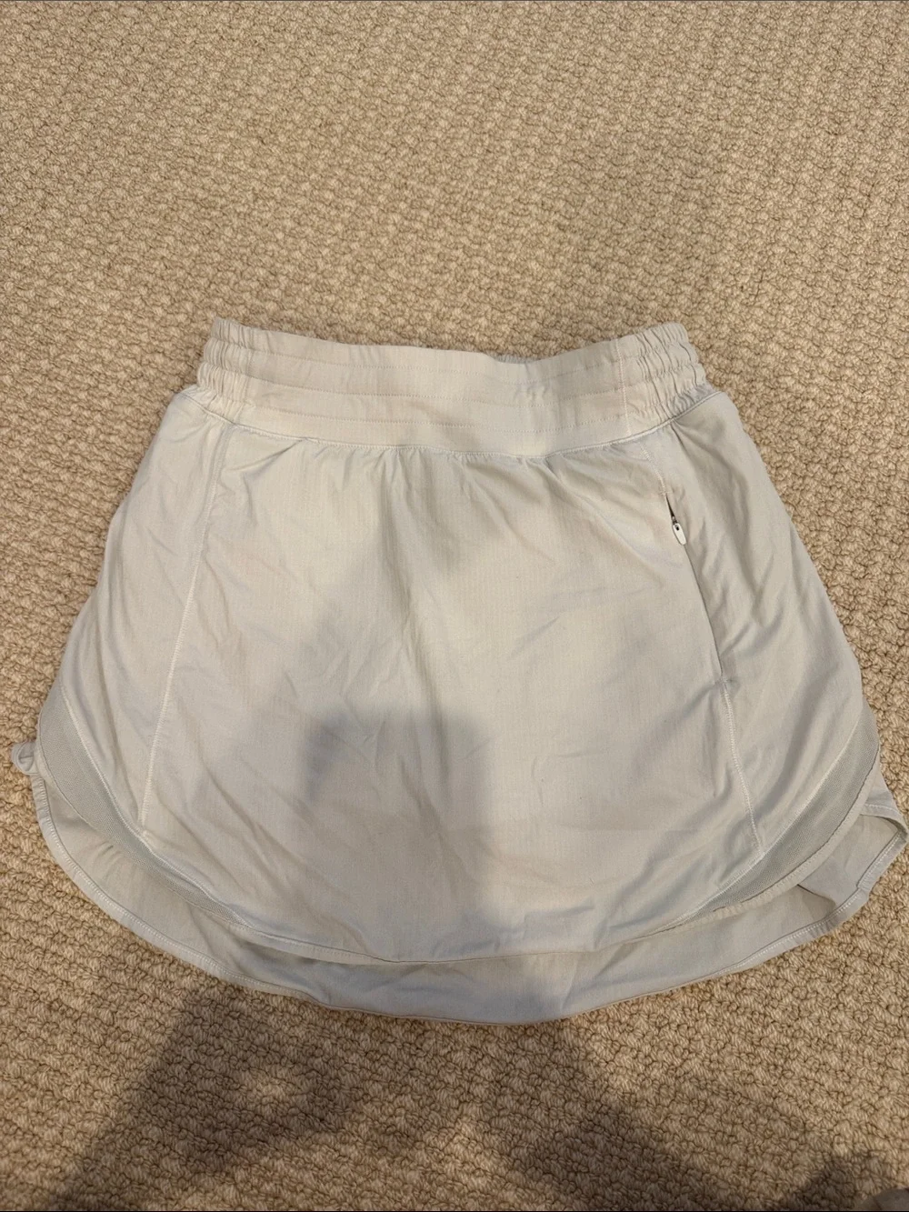 lululemon white tennis  skirt